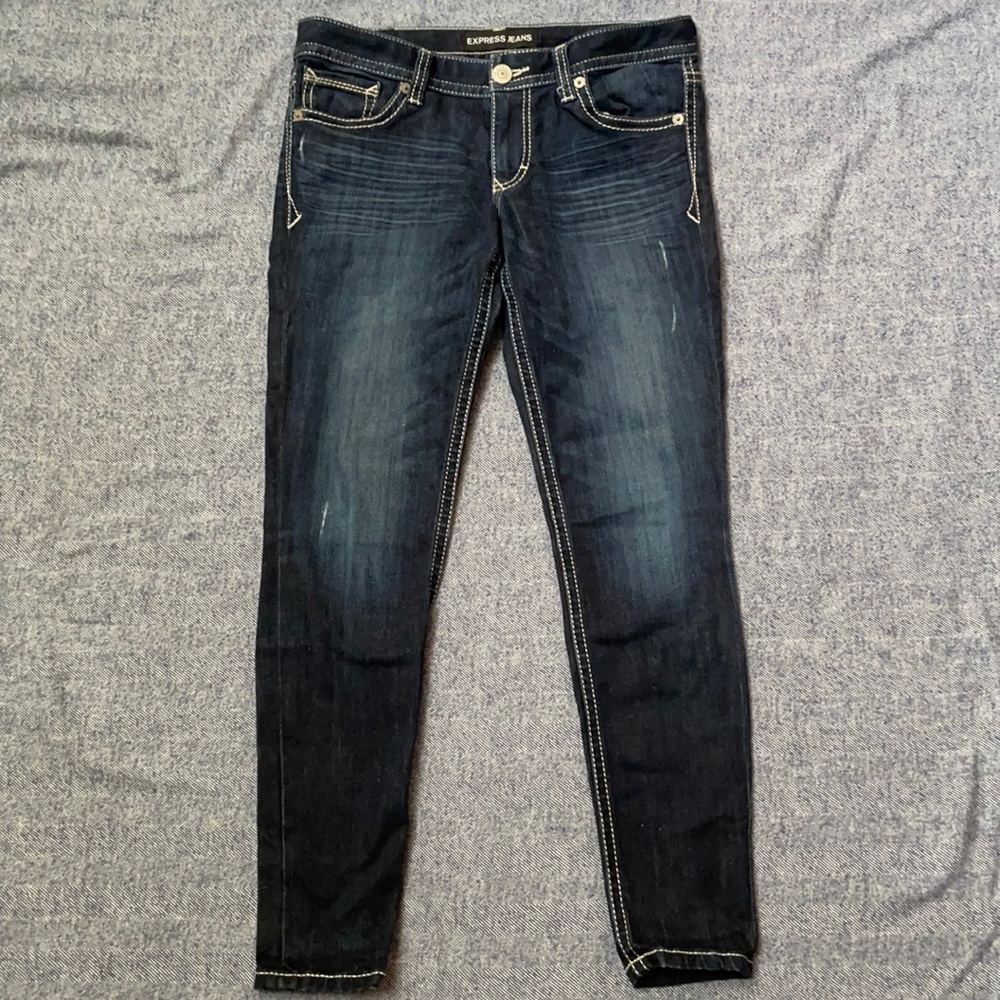 Express Dark Jeggings